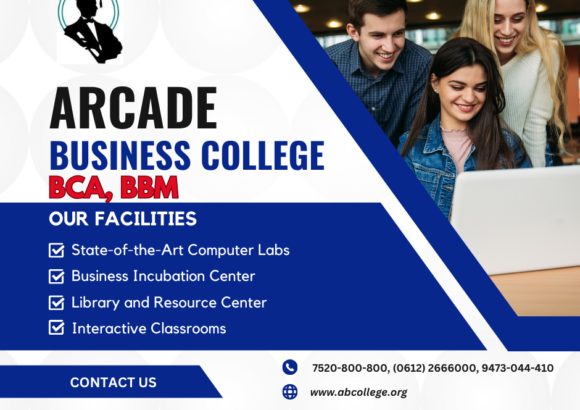 Arcade Business College : No. 1 college for BCA & BBM