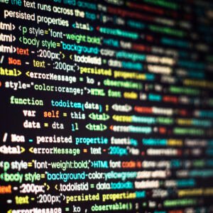 Computer program coding on screen Coding at Midnight: Your Most Productive Hours